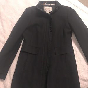 Banana Republic Italian wool ruffled coat!